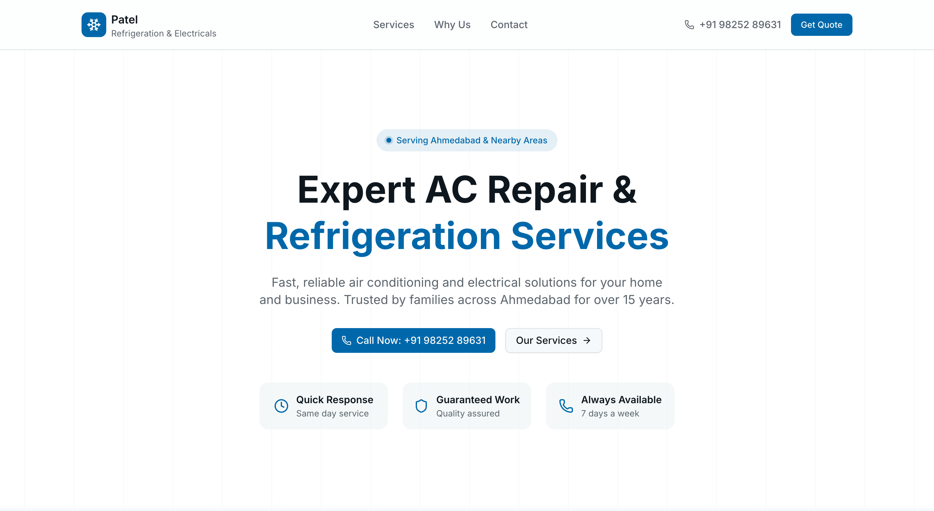 Patel Refrigeration & Electricals